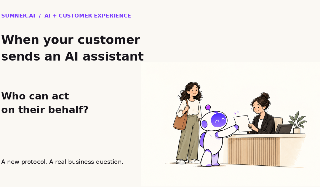 Personal Agent Protocol: When customers send AI