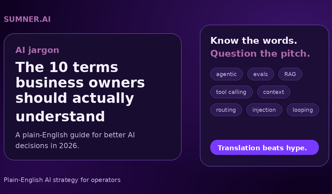 10 AI Terms Business Owners Need to Know