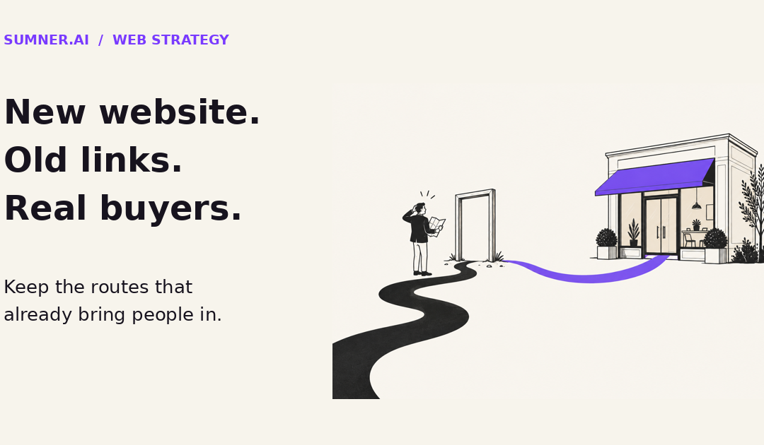 Website Redesign SEO: Keep the URLs That Earn Leads